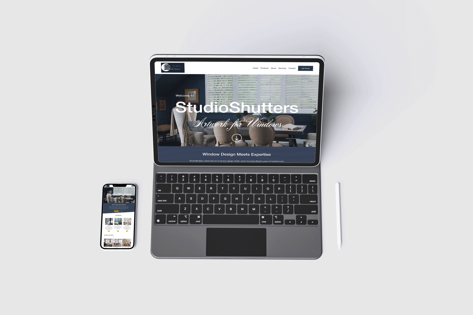 Studio Shutters Website